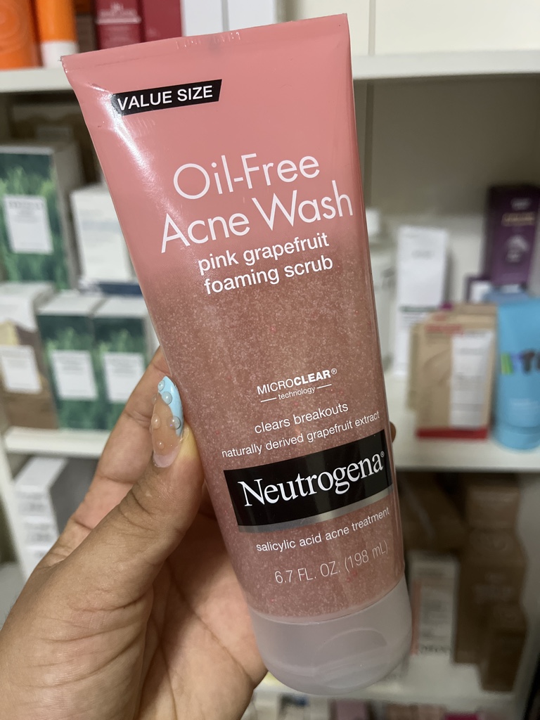 Neutrogena oil free acne wash pink 6.7oz