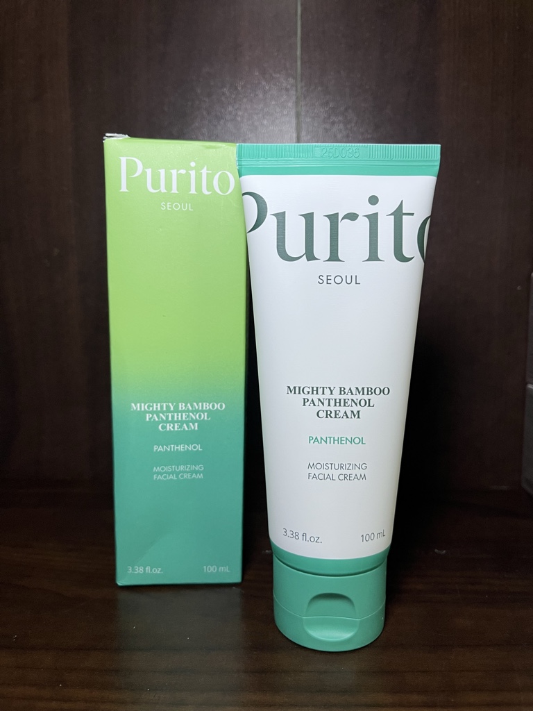 Purito mighty bamboo panthenol cream