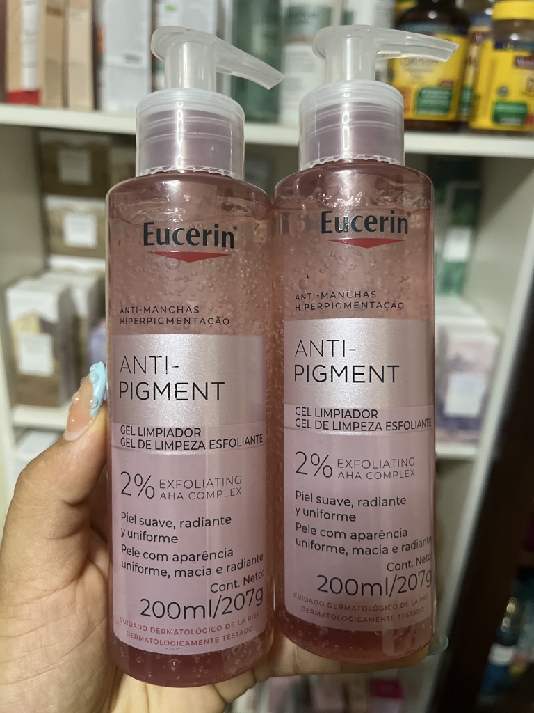 Eucerin anti-pigment gel limpiador exfoliante