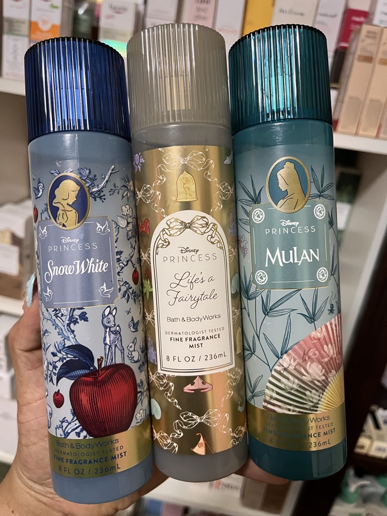Body mist colección princess
