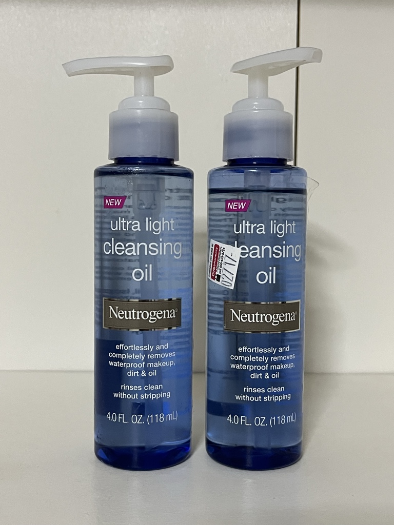 Neutrogena ultra light cleansing oil