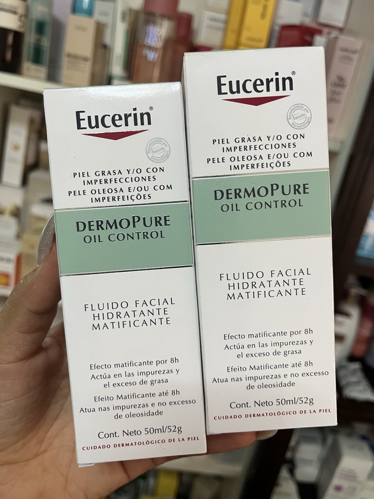 Eucerin dermopure oil control fluido matificante