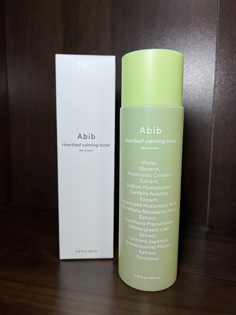 Abib heartleaf calming toner