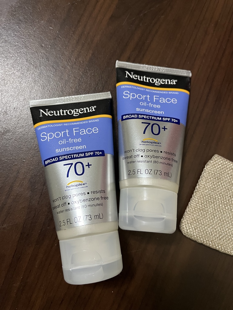 Neutrogena sport face oil free 70spf