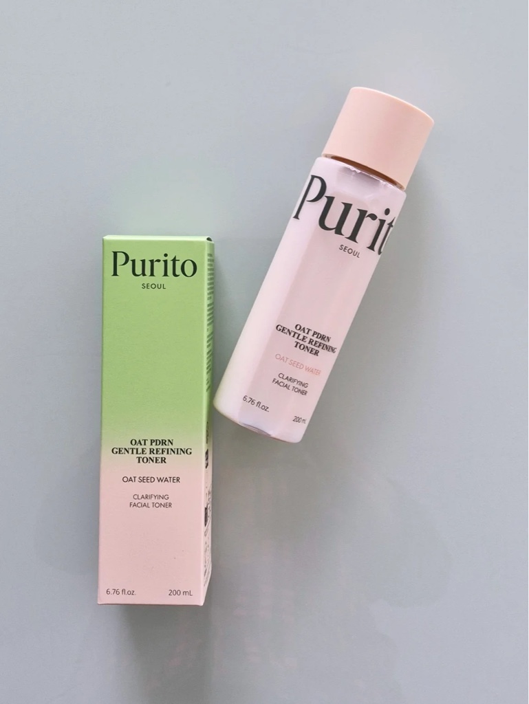 purito seoul oat pdrn gentle refining toner