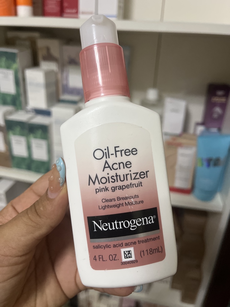 Neutrogena oil free acne moisturizer