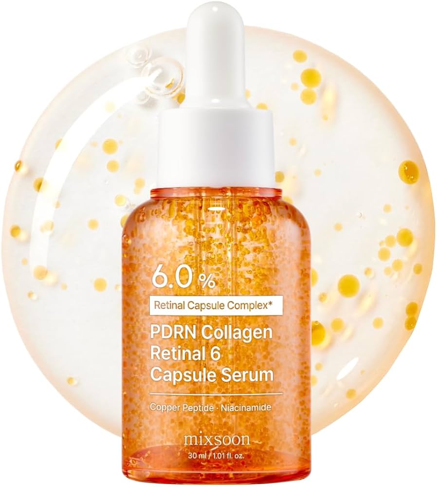 Mixsoon PDRN Collagen Retinal 6 Capsule Serum