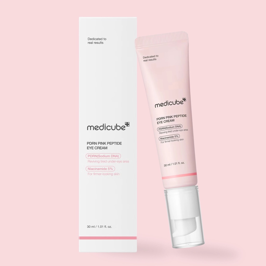 Medicube pdrn pink peptide eye cream