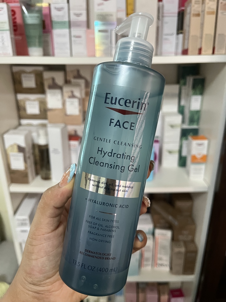 Eucerin face hydrating cleansing gel