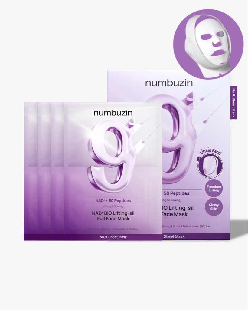 Numbuzin Nad+ 50 peptides full face mask