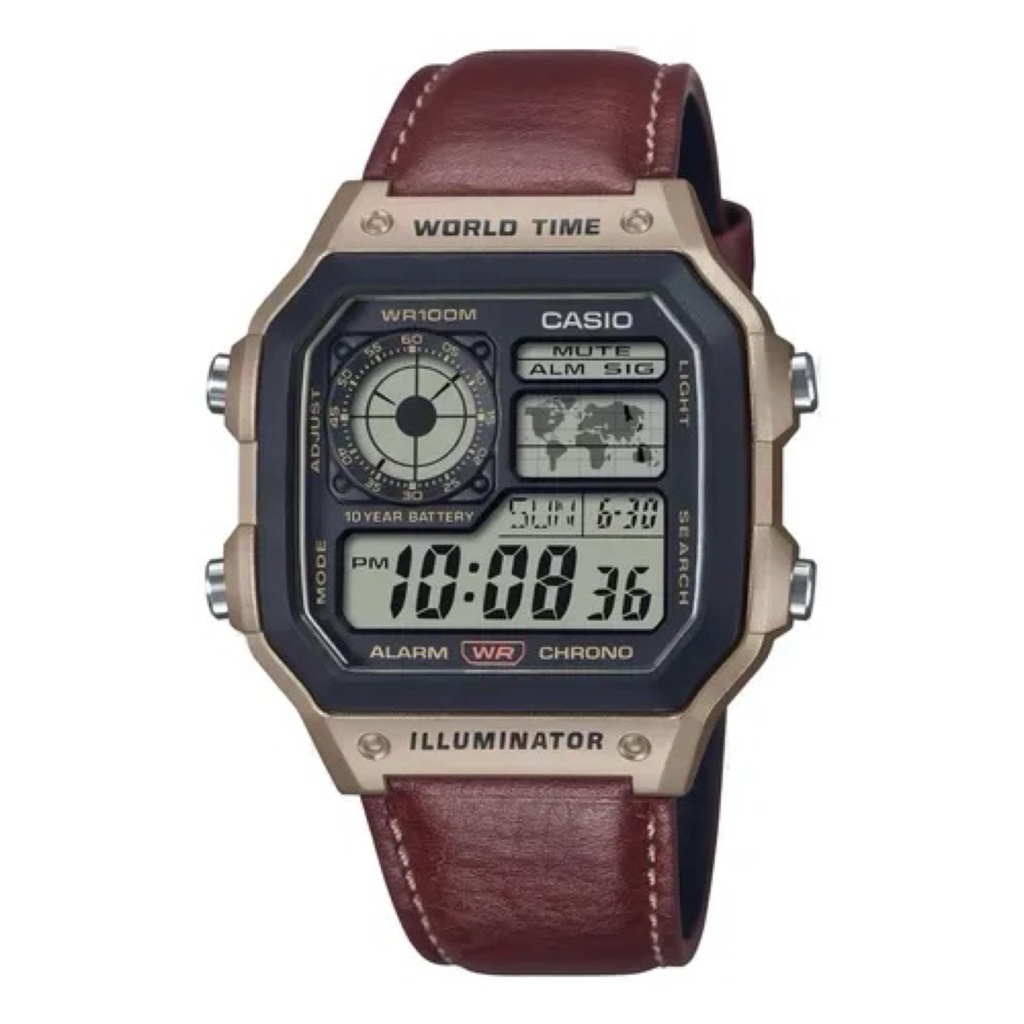 Casio original AE-1200WHL-5AV Conocido como "Casio Royale" #RR