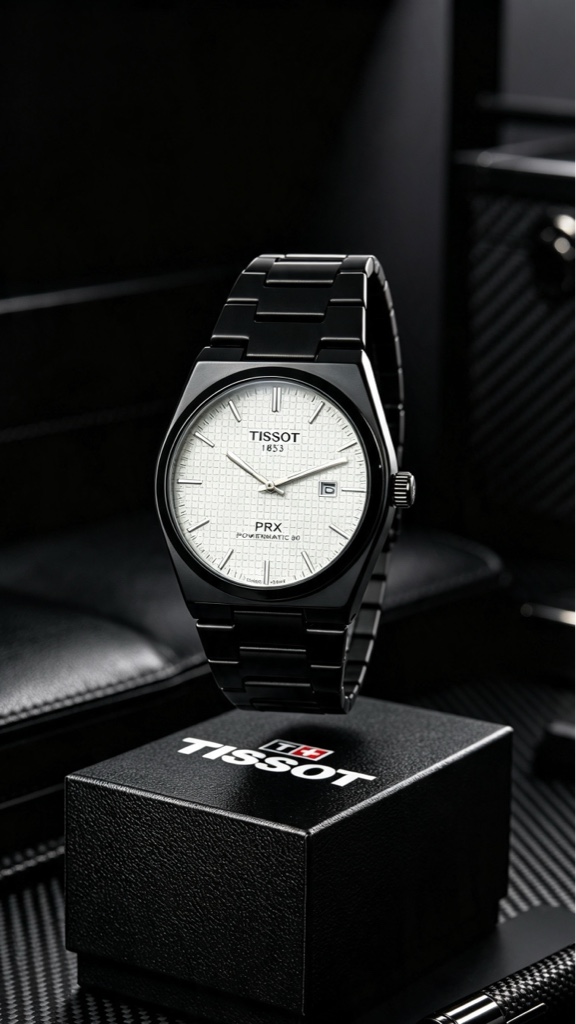 TISSOT PRX NEGRO