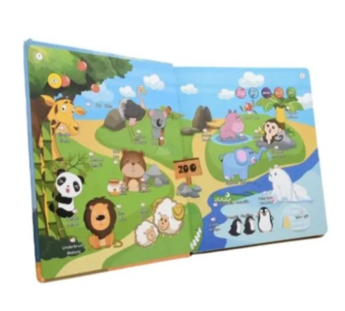 Libro educativo interactivo para niños