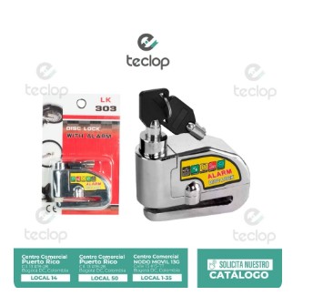 Candado para moto