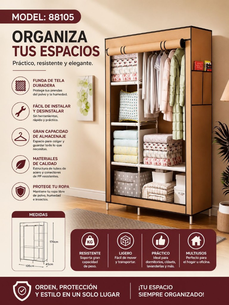 Closet portatil