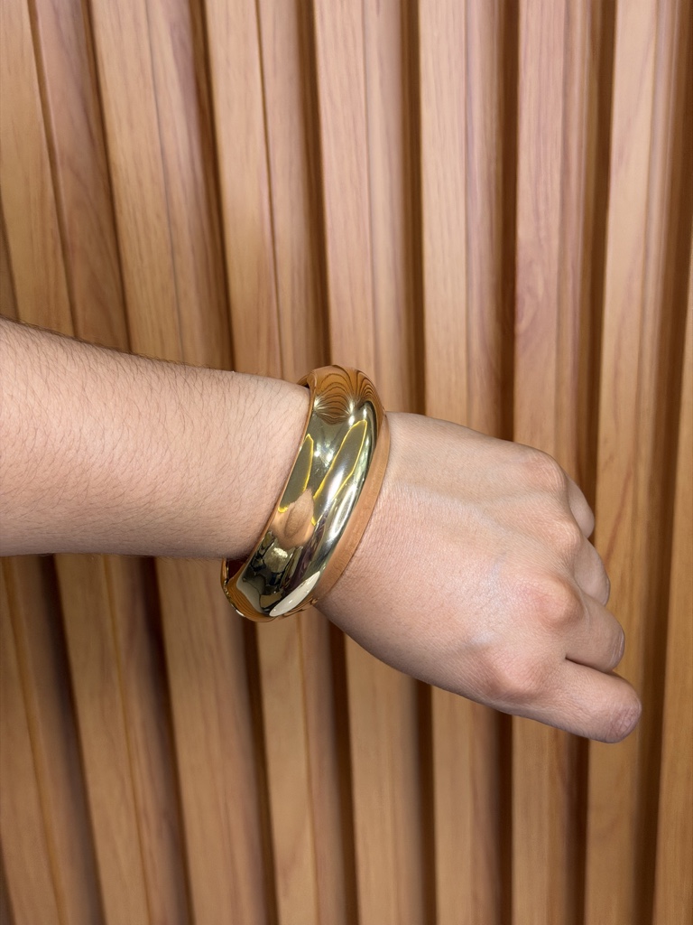 Pulsera maxi dorada