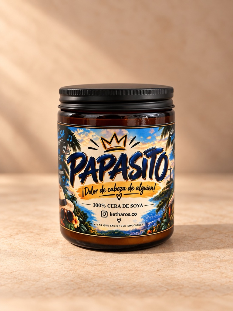 Papasito vela soya 190g