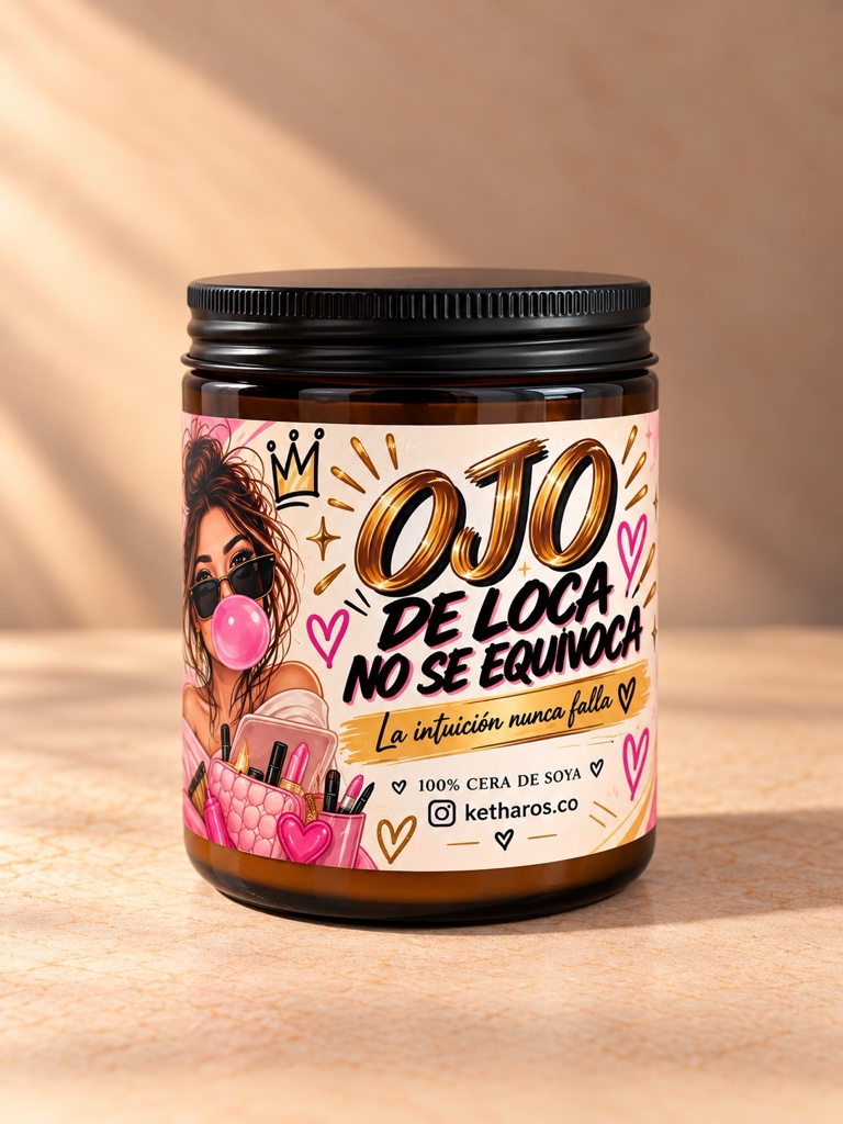 Ojo de loca vela 190g