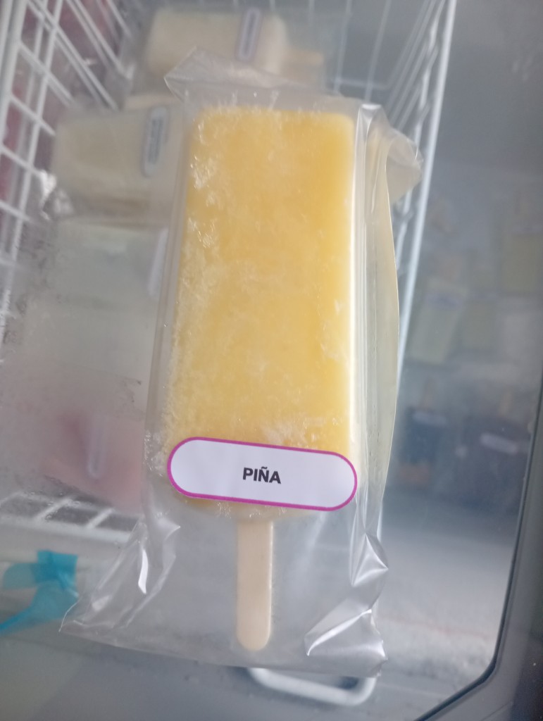 Piña paleta