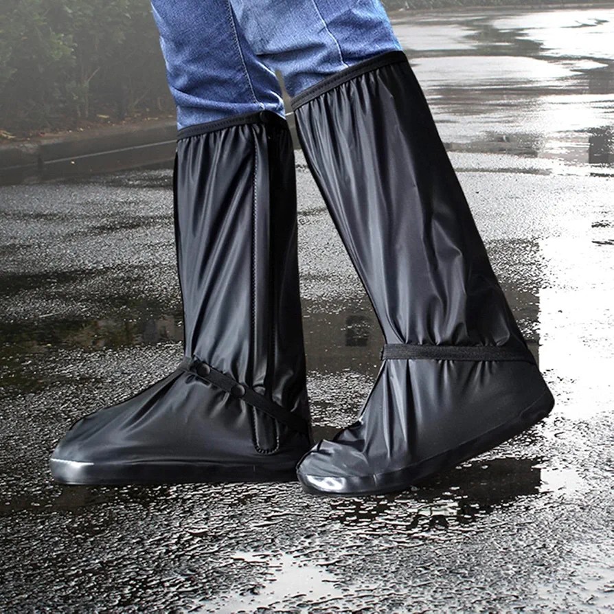 Cubrebotas impermeables negros
