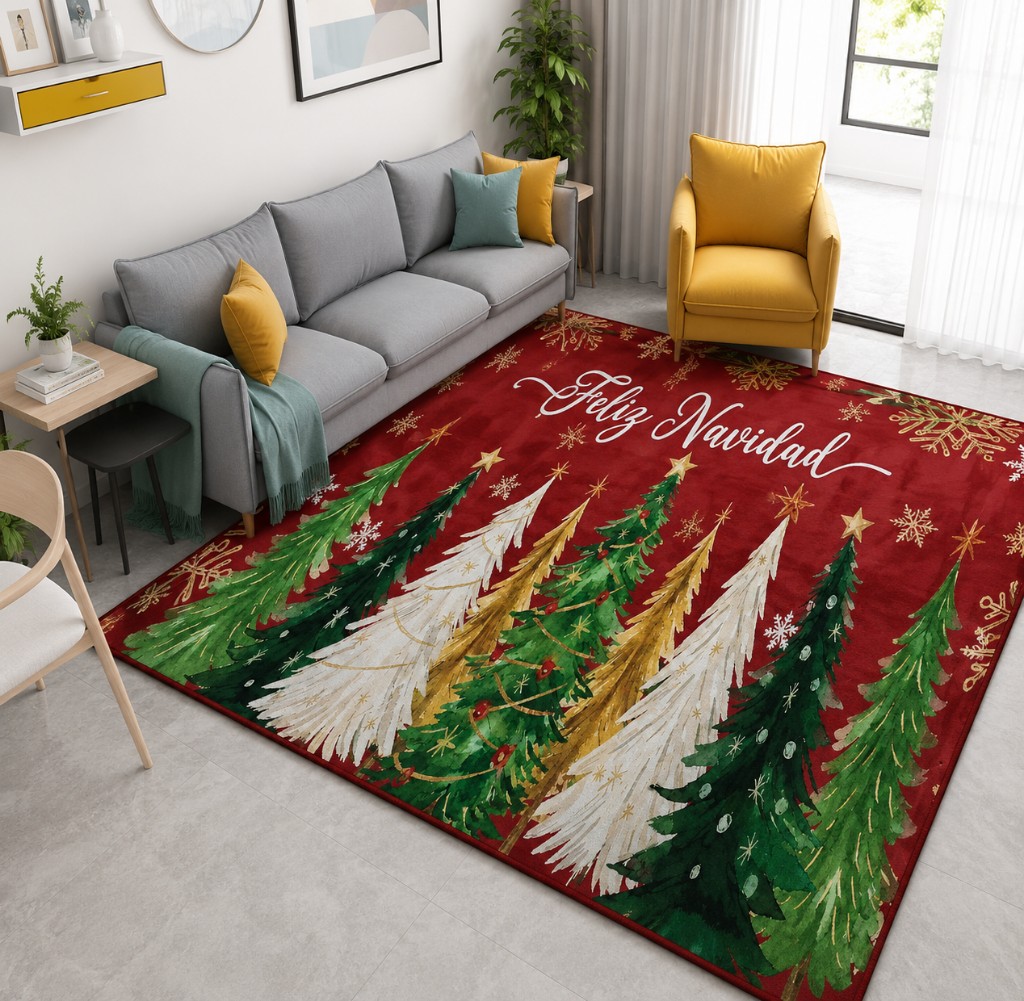 Alfombra navideña
