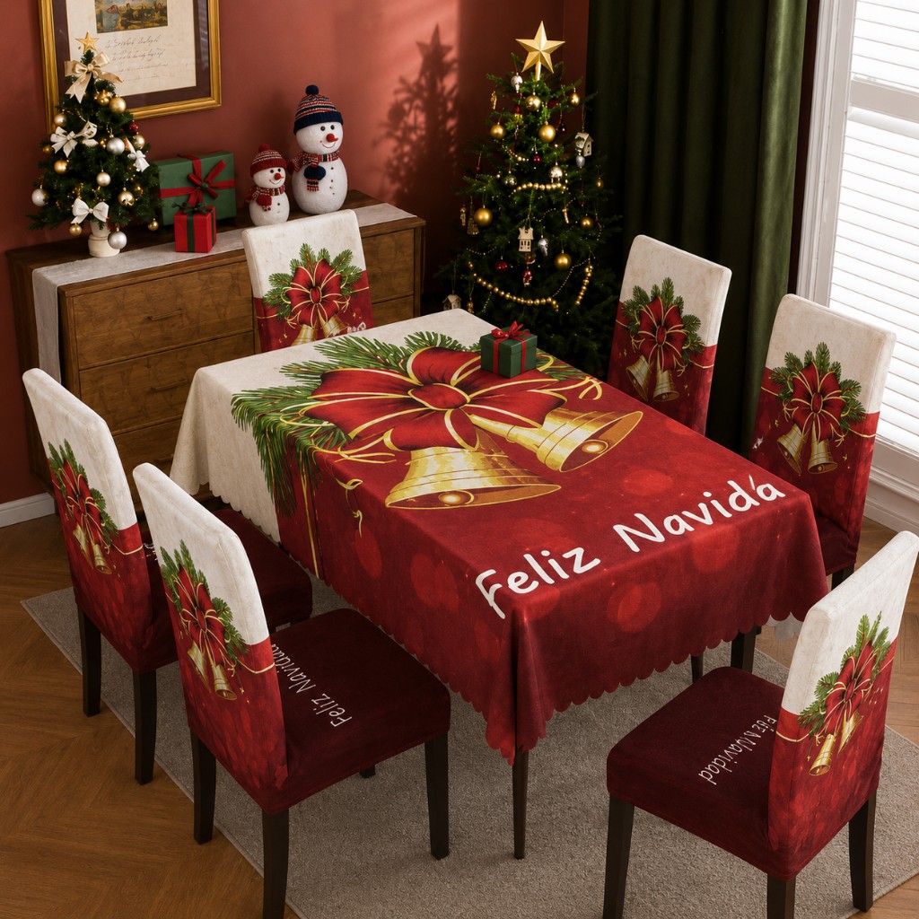 Set 7 piezas navideño