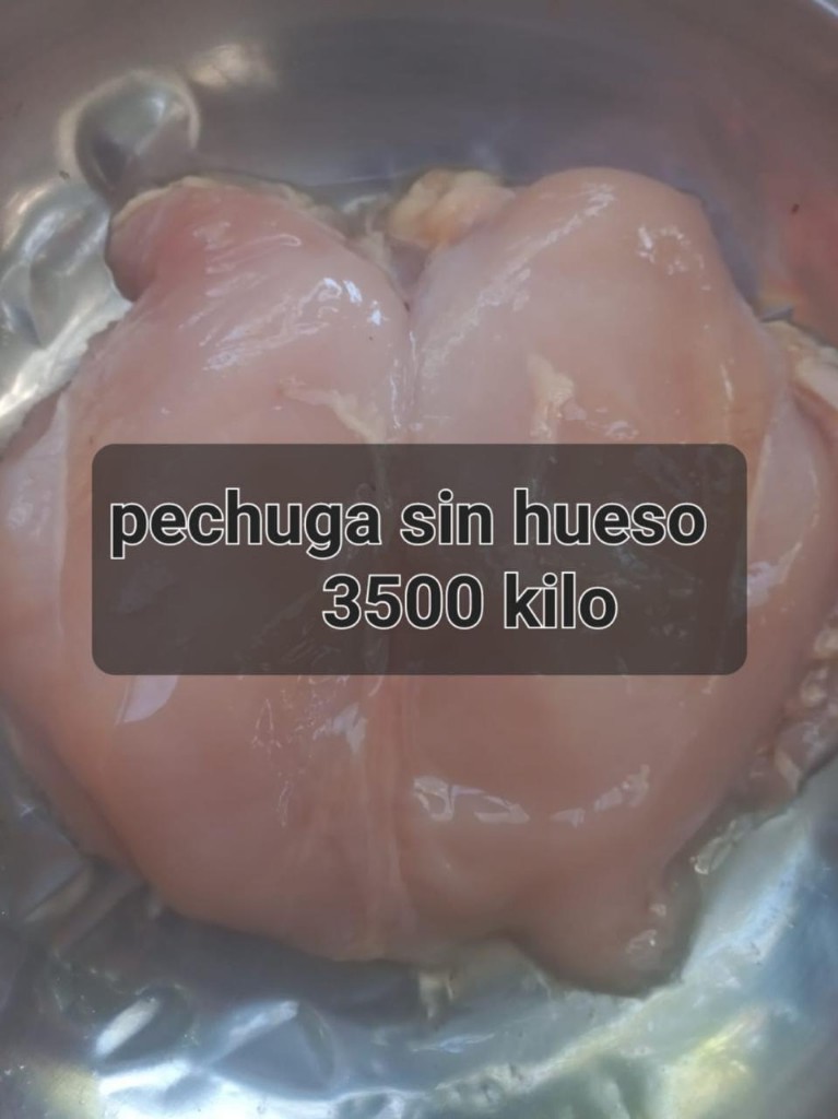 Pechug deshuesada