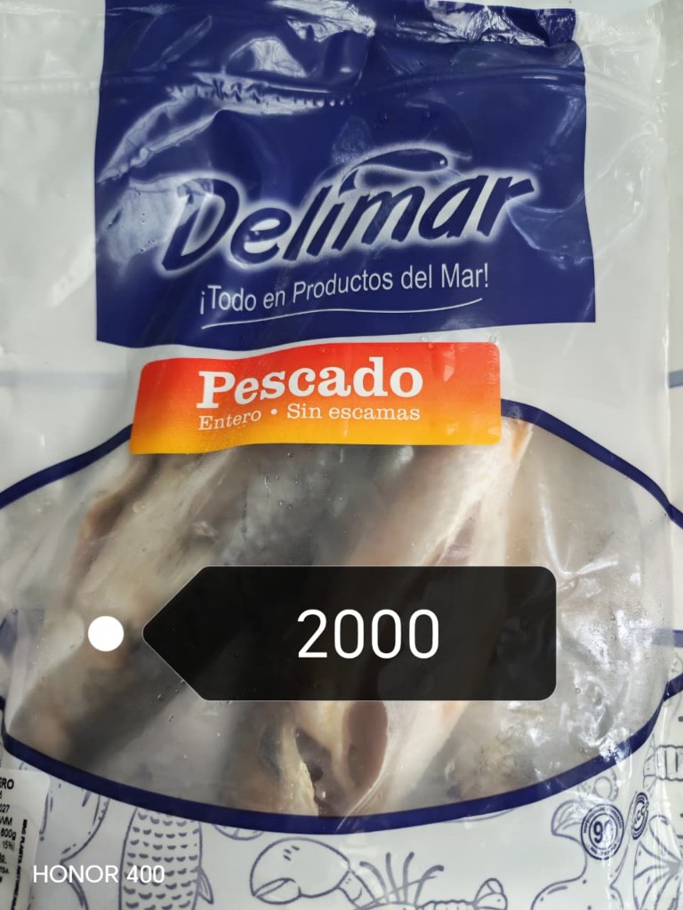 Pescado entero