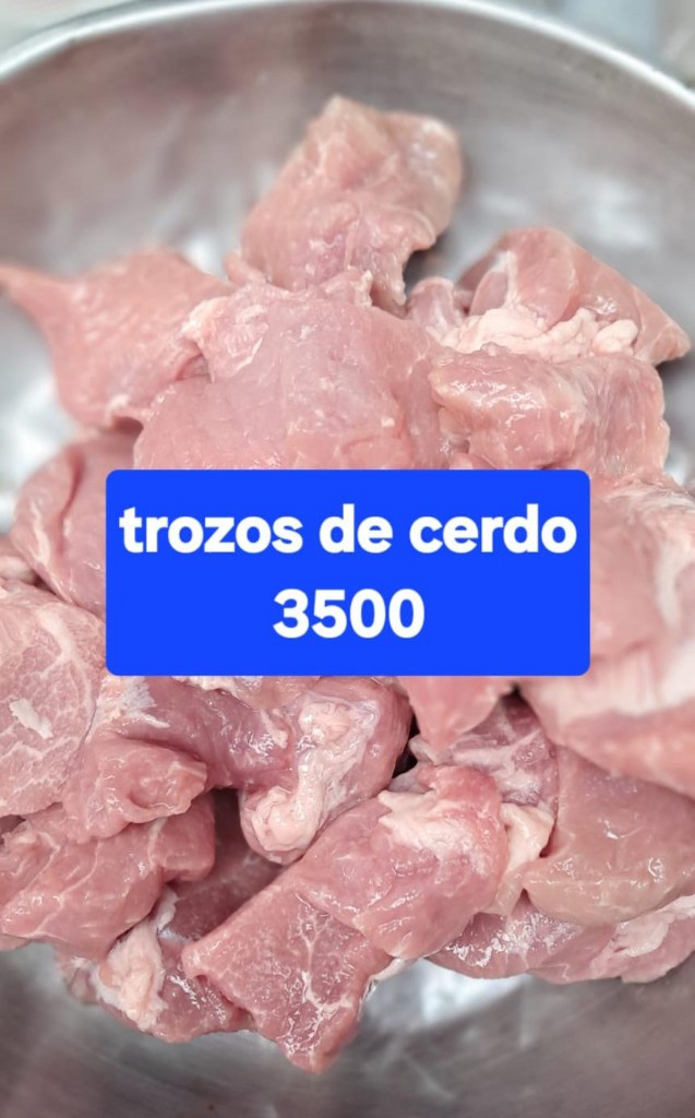 Trozos cerdo