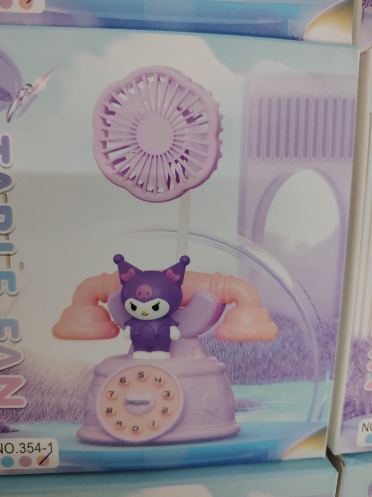 Ventilador infantil Kuromi