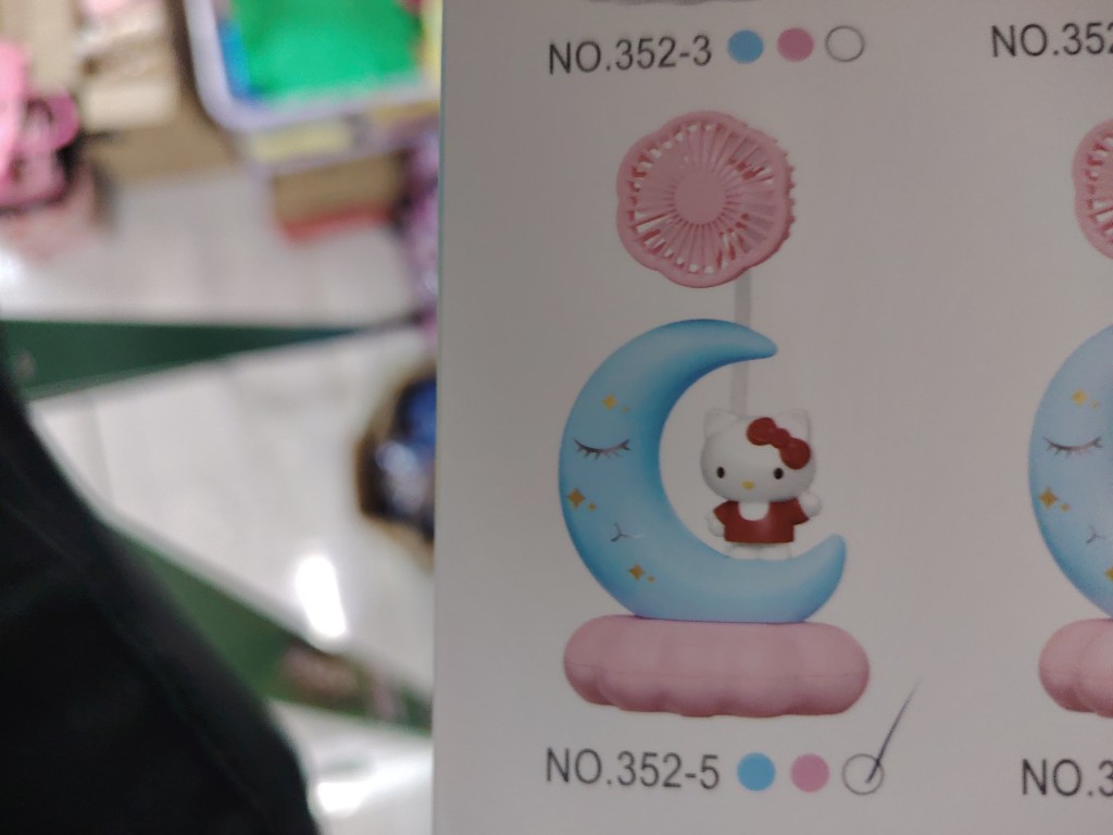 Ventilador Hello Kitty luna
