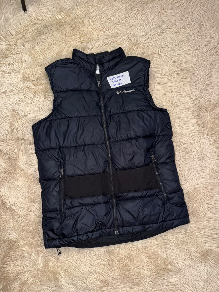 25. Columbia parka sin manga