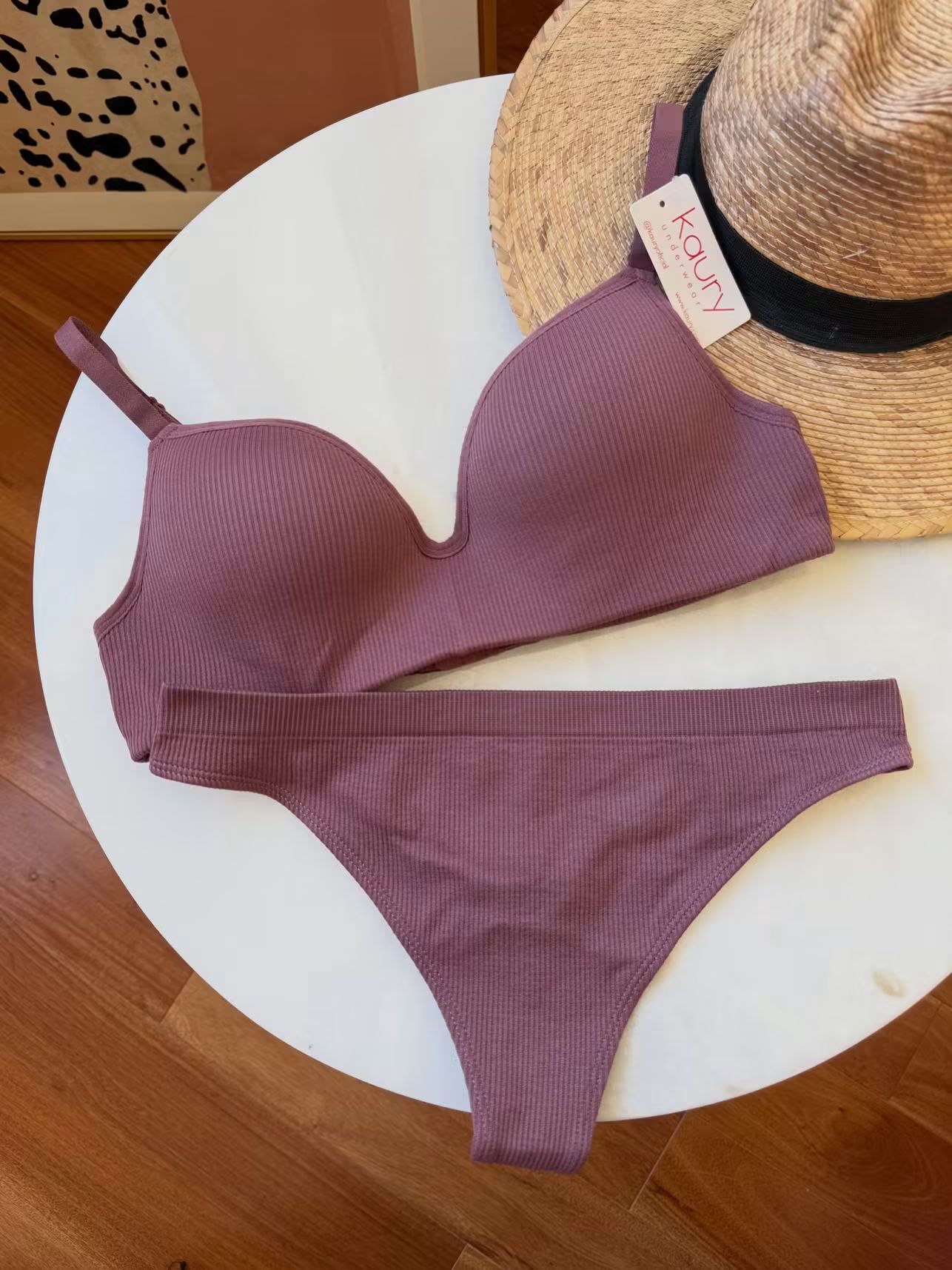 Conjunto de morley sin costura Kaury
