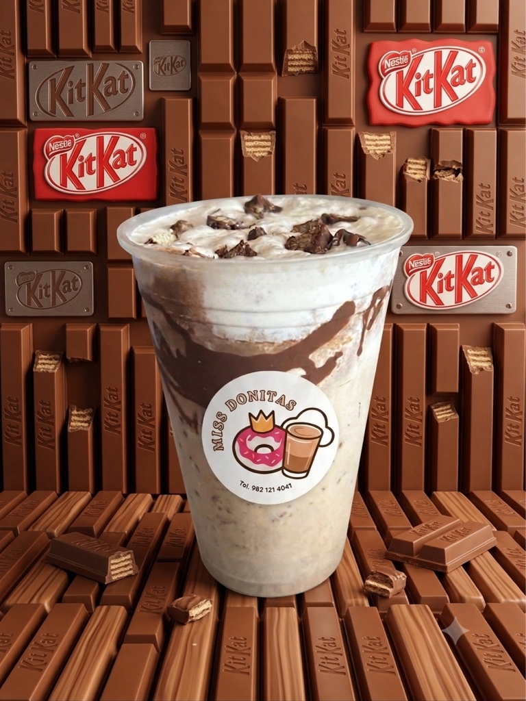 Café Iced Kit Kat Latte