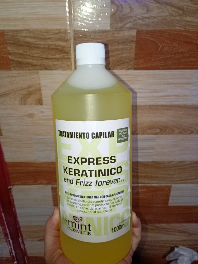Mint Kosmetik tratamiento capilar keratinico 1 litro