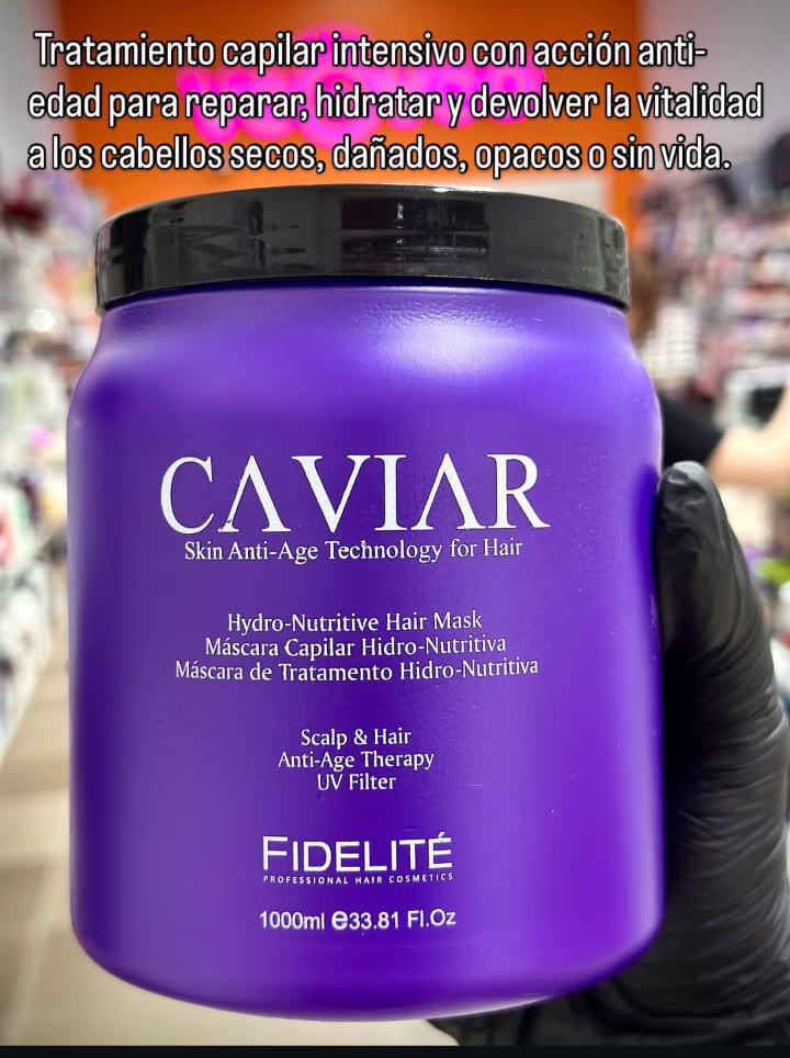 Fidelite Caviar mascarilla morada 1000ml