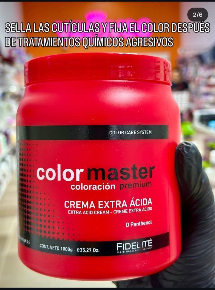 Fidelité Color Master crema extra ácida 1000 ml