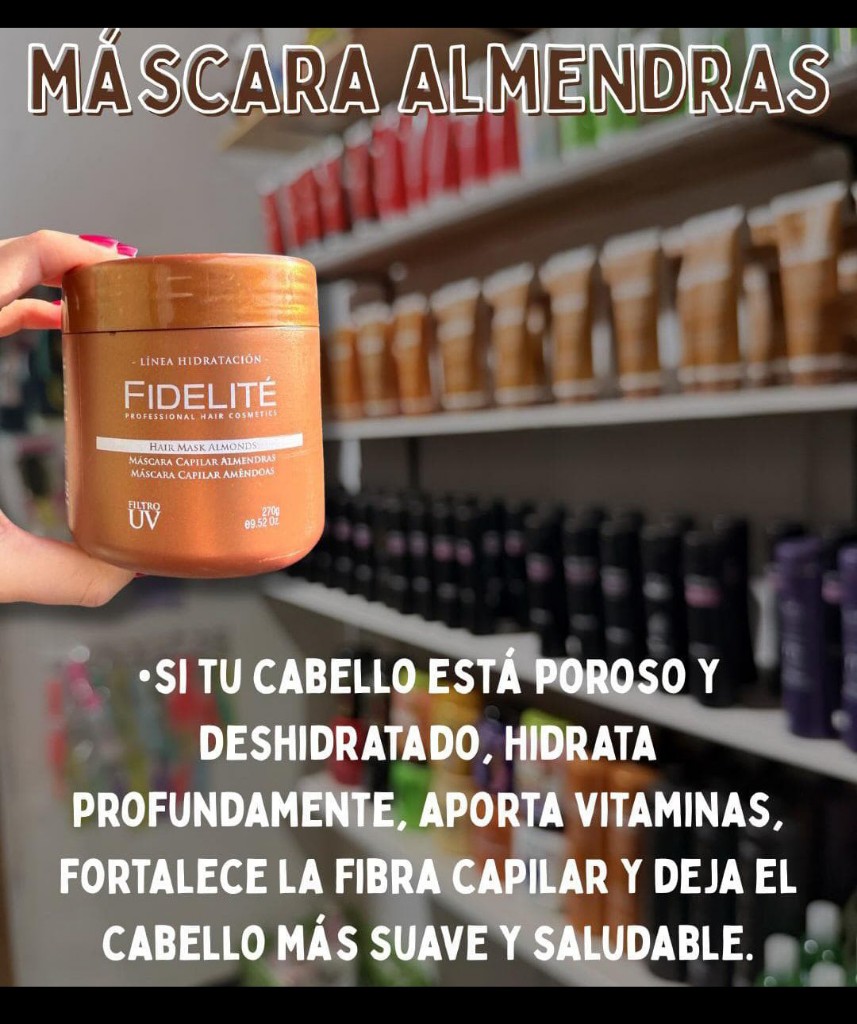 Máscara capilar almendras