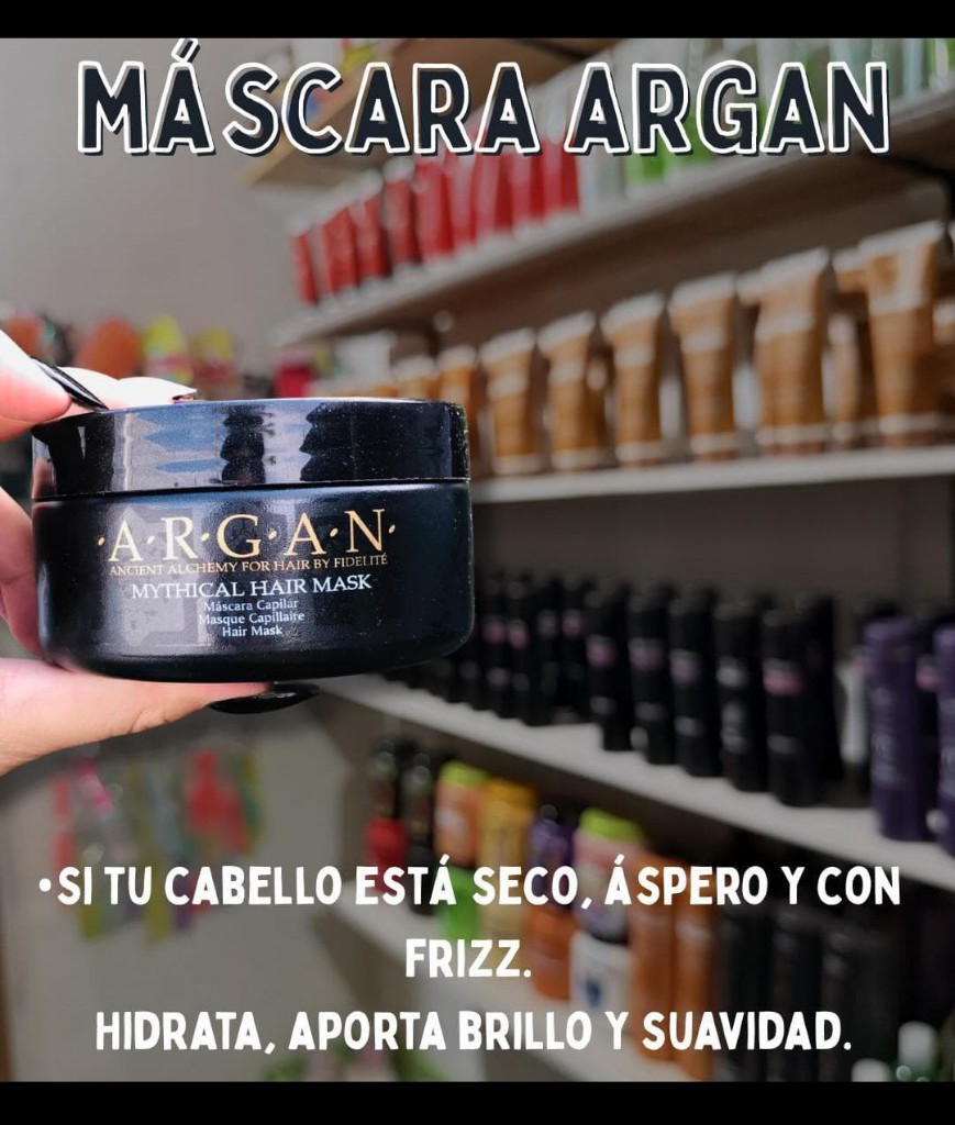 Argan mascara capilar negra