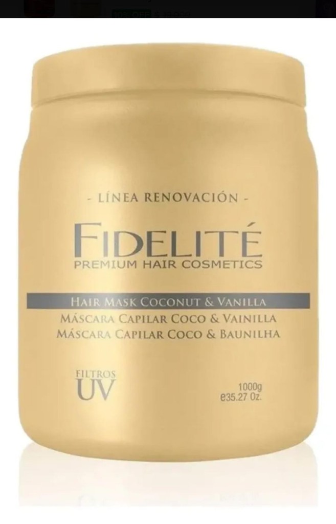 Fidelité mascara capilar coco y vainilla 1 kg