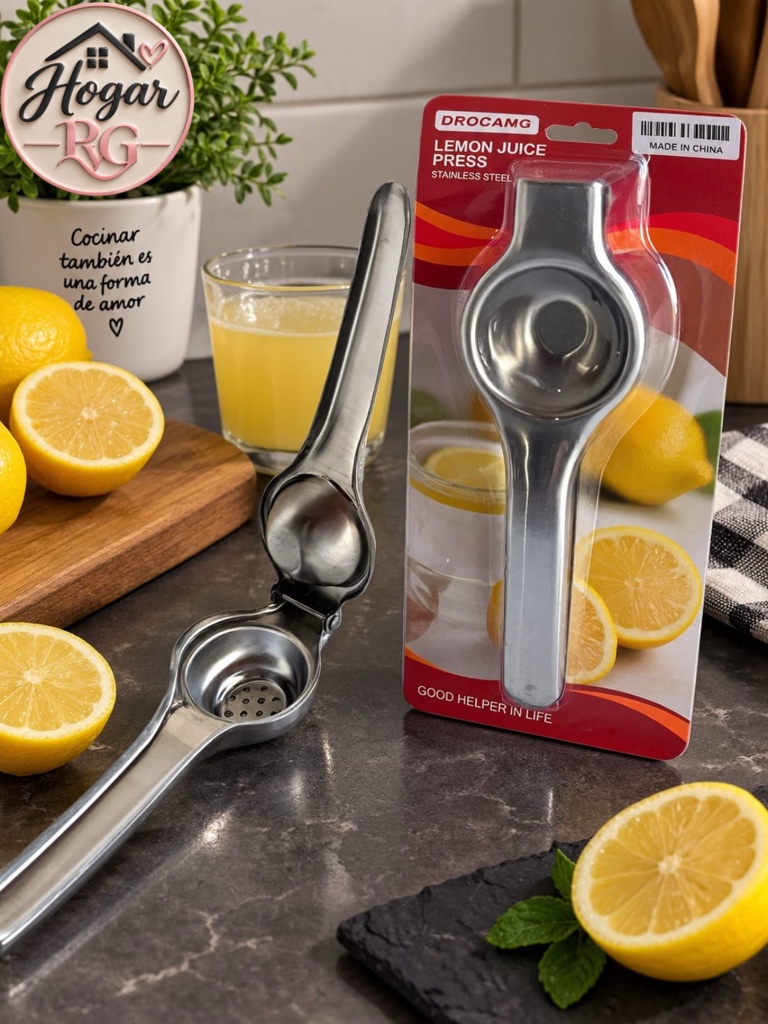 Exprimidor Manual de Limón y Cítricos 🍋🍹