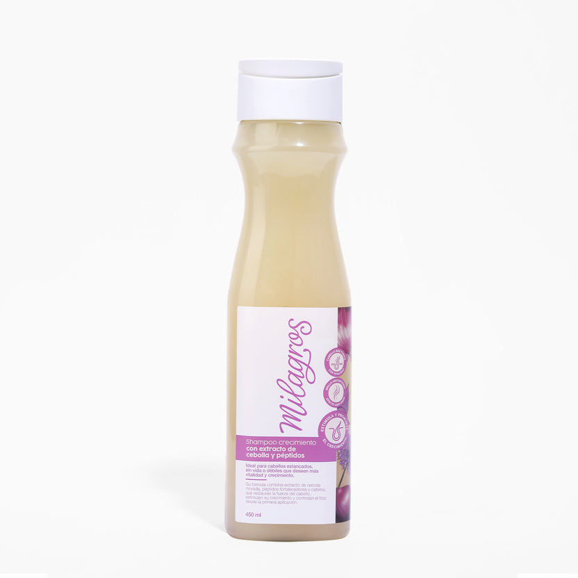 Milagros shampoo de cebolla (con péptidos)