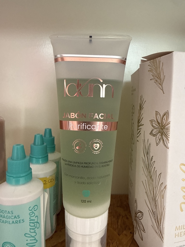 Idunn jabon facial purificante
