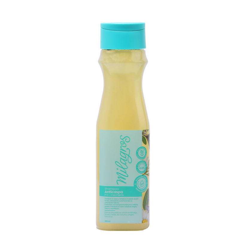 Milagros shampoo anticaspa pro crecimiento