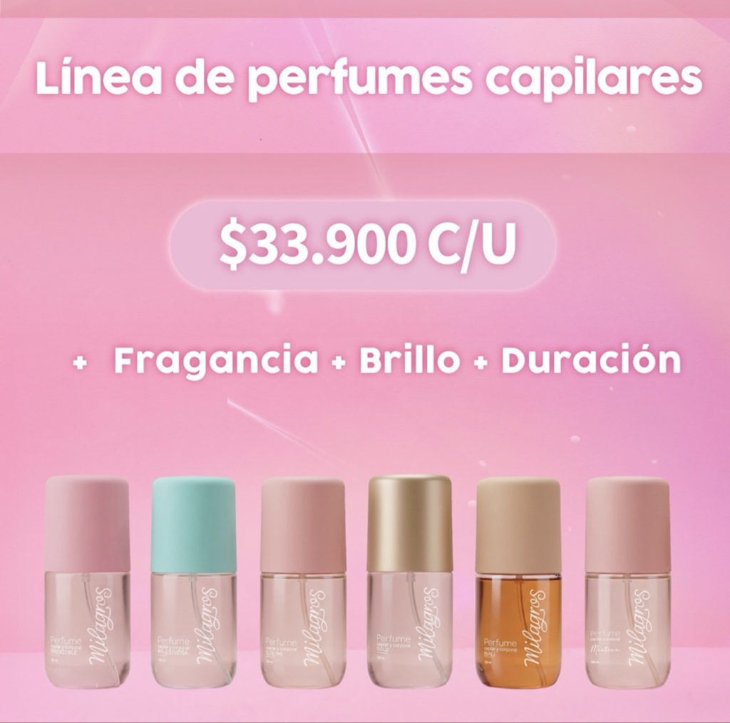 Milagros perfume capilar