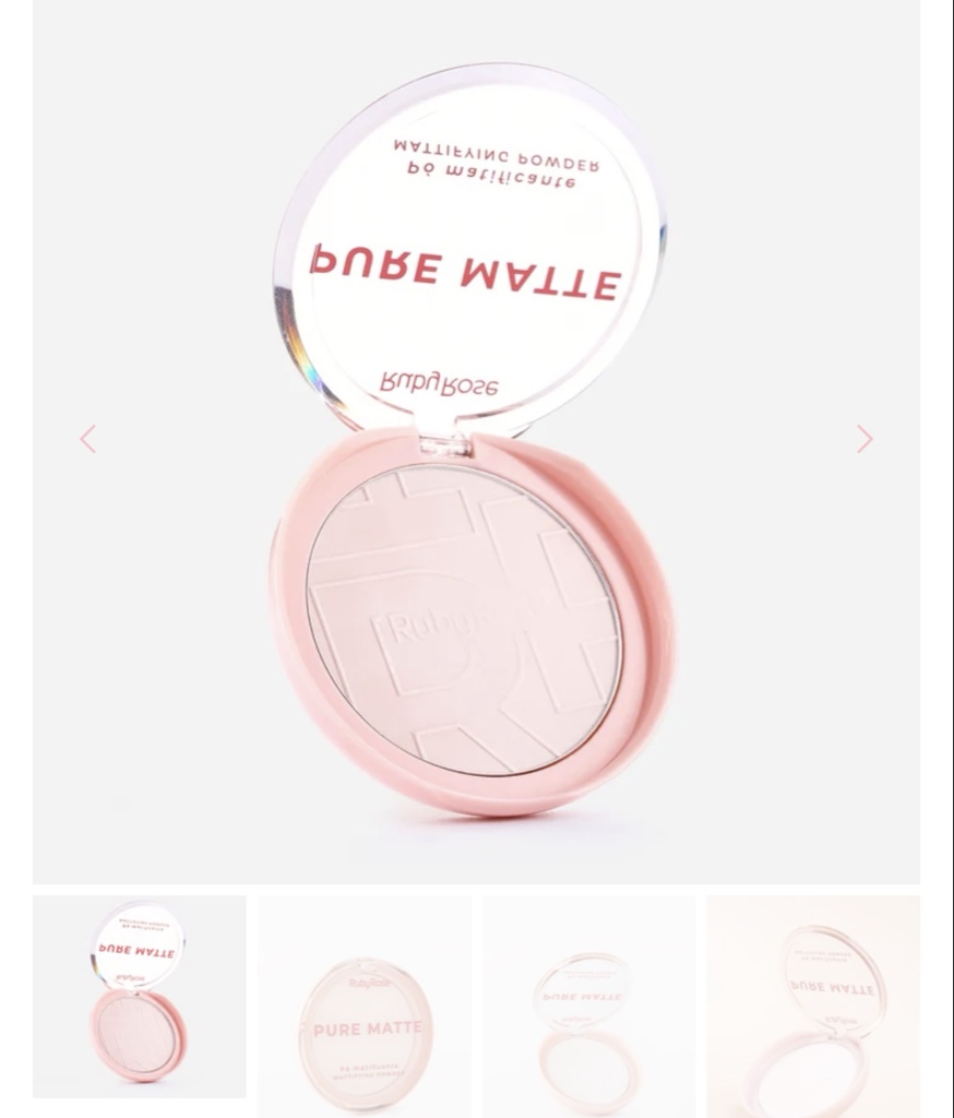 POLVO COMPACTO TRASLÚCIDO PURE MATTE