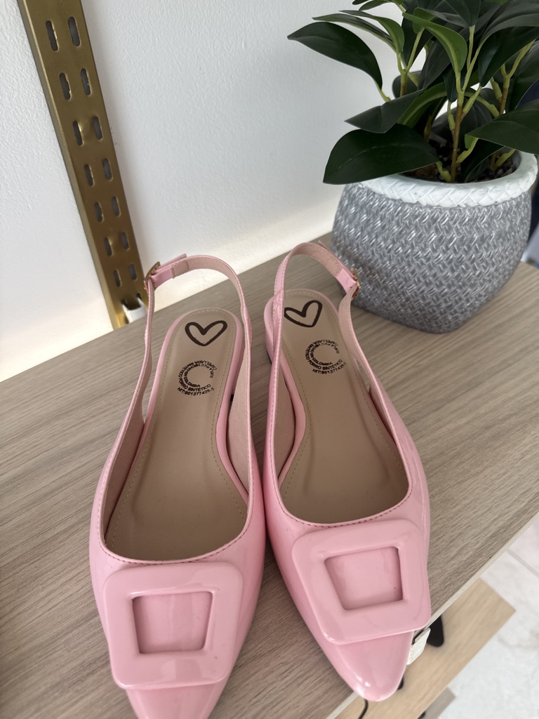 Zapatos rosados slingback