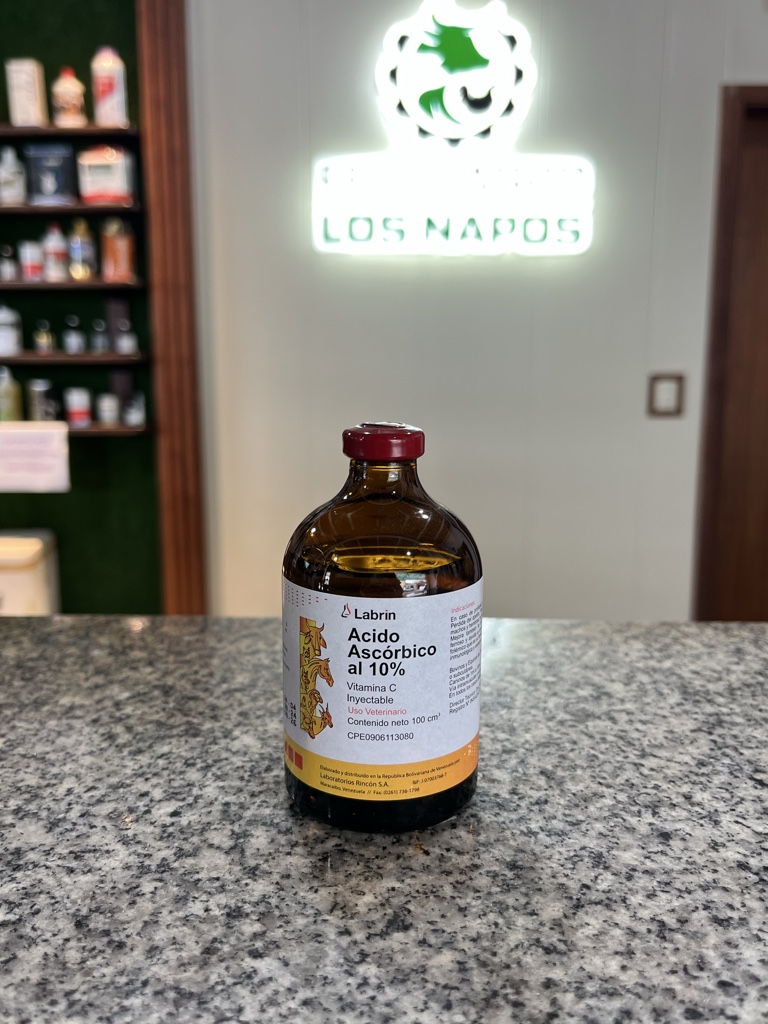 Ácido Ascórbico al 10% Inyectable X 100ml