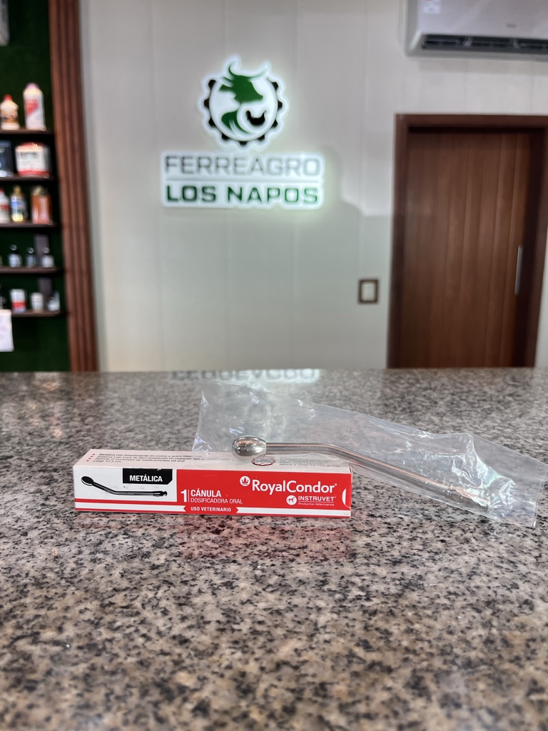 Cánula Dosificadora Oral Royal Cóndor