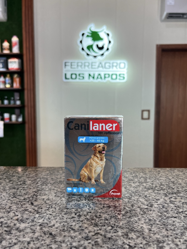 Canilaner X 1000mg Tableta Masticable 20-40Kg